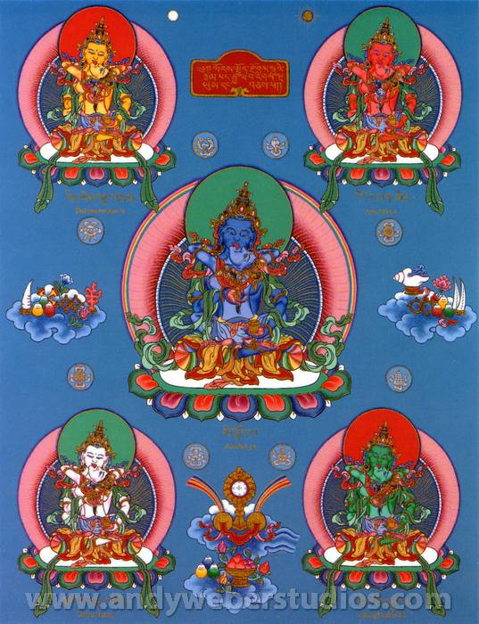 Five Buddha Family - Original