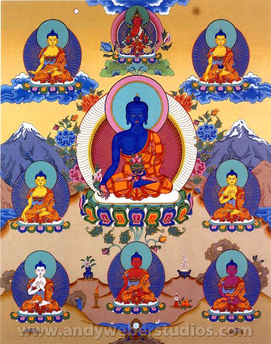 8 Medicine Buddhas