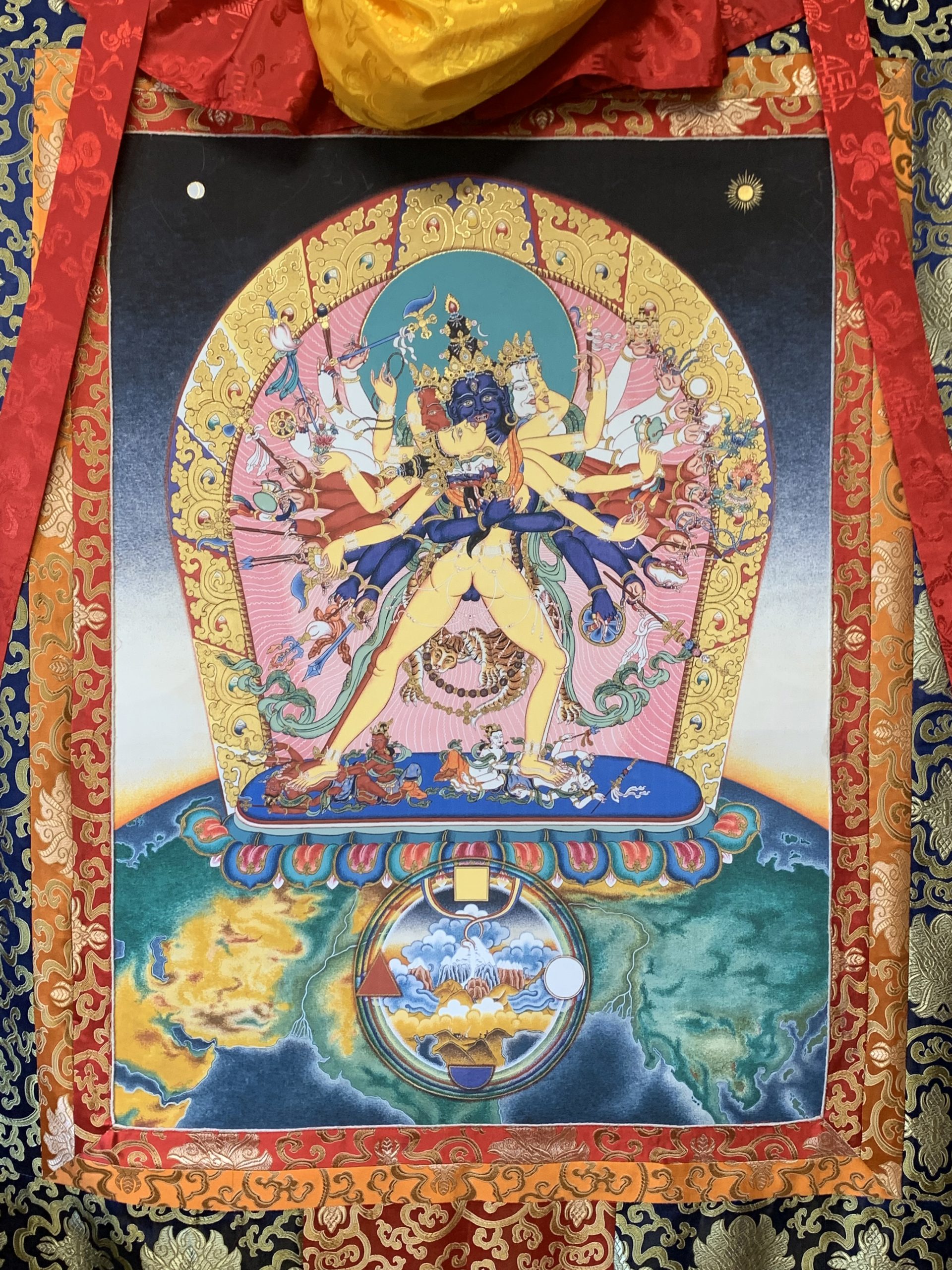 Kalachakra (In Brocade)