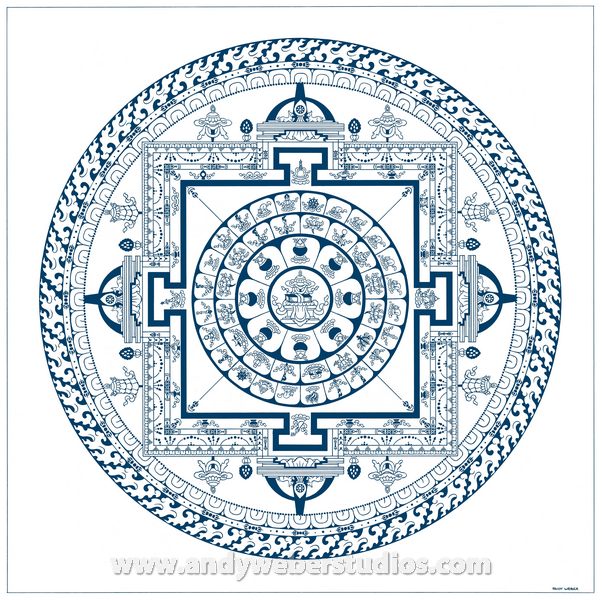 Medicine Buddha Mandala #1